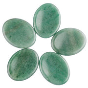 WORRY STONE - AVENTURINE, GREEN 1.5-1.75In