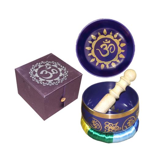 Chakra Singing Bowl Purple-Crown --31250