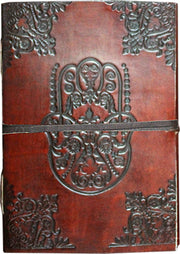 LEATHER JOURNAL - LEATHER CORD TO WRAP AROUND FATIMA HAND 3