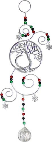 WIRE HANGING CRYSTAL TREE OF LIFE