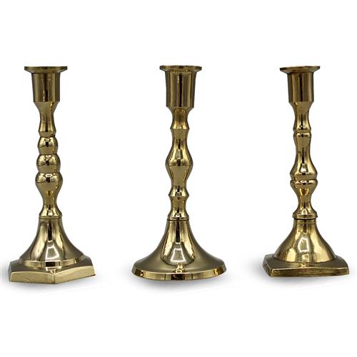 Brass Candle Holder (4 sets of 3)