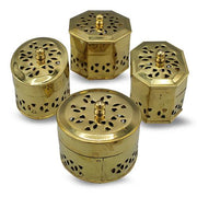 Gold Storage Box set of 4 (8x5x6cm)