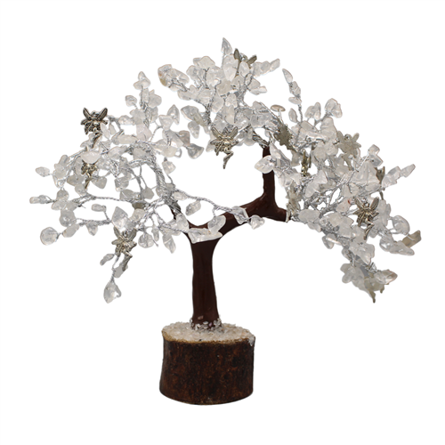 Gem Tree Crystal Quartz with Butterfly Charm 300 Beads - Bal