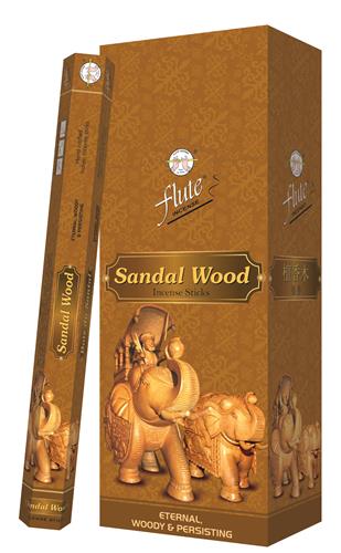 Flute Sandal Wood Hexa