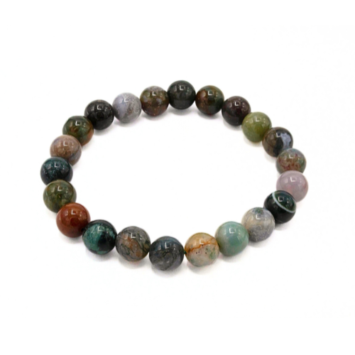 Heliotrope Jasper Bracelet 8mm