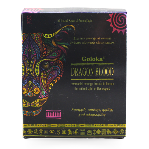 Goloka Dragon Blood Smudged Incense Sticks