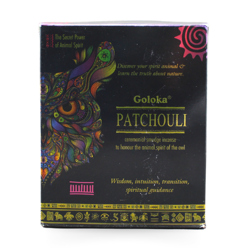 Goloka Patchouli Smudged Incense Sticks