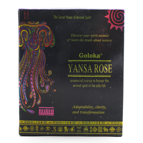 Goloka Rose Smudged Incense Sticks
