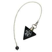 Black Pentacle Triangle pendulum