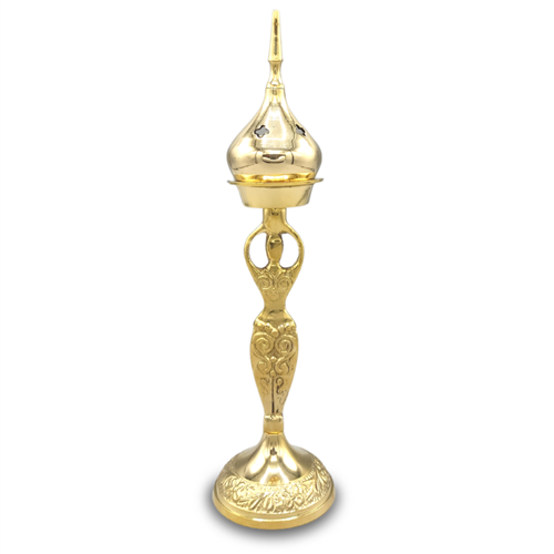 Brass Statue Incense Burner 23cm