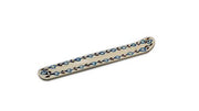Ceramic incenseholder White/Blue 6 pcs