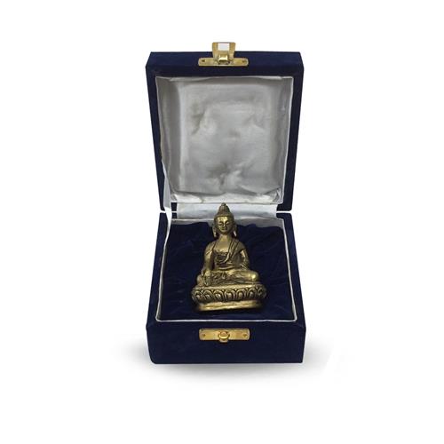 Budha in giftbox brass
