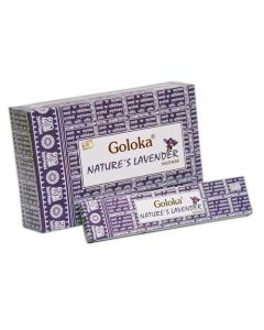 GOLOKA Nature Series Collection - Varillas de incienso de gama alta - 6  cajas de 15 GMS (total de 90 GMS) (Paríjata natural)