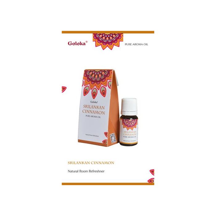 Goloka fragrance oil Sri Lankan Cinnamon 10ml