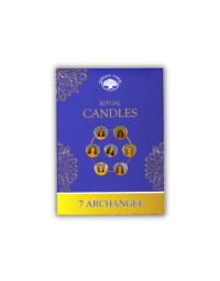 Green Tree Velas Para Rituales Archangel Pack 7 Unidades