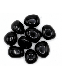 Black Obsidian 'A' Tumbled Stones 200 gr