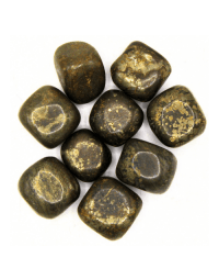 Pyrite 'A' Tumbled Stones 200 gr