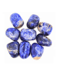 Sodalite 'A' Tumbled Stones 200 gr