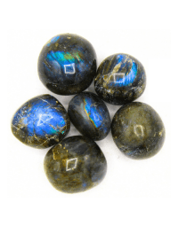 Labradorite 'A' Tumbled Stones 200 gr