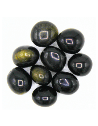 Golden Obsidian 'A' Tumbled Stones 200 gr