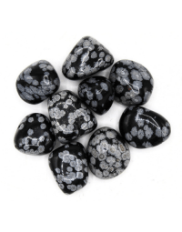 Speckled Obsidian 'A' Tumbled Stones 200 gr