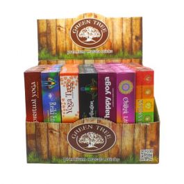 Green Tree Incense Display Pack 1 - 84 pcs