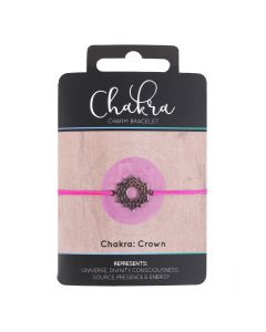 Crown Chakra Charm Bracelet