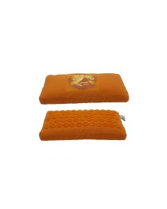 Almohada de Acupresión para el cuello naranja con punta naranja Buda