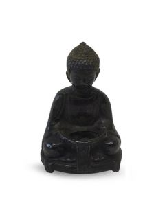 Quemador de incienso Buddha Cones con acabado Cola