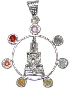 Buda Colgante Chakras