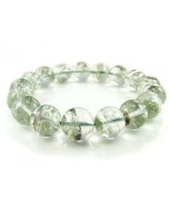 Bracelet Phantom Quartz beads (6-8mm)