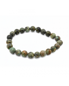 African Turquoise Bracelet 8mm