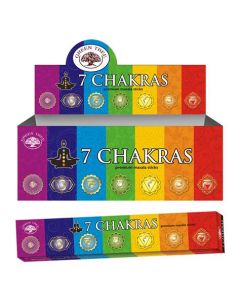 Green Tree 7 Chakra Natural Wierook 15 gram