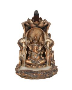 Bronze Ganesh Backflow Incense Burner