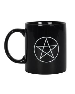 Taza con Pentagram Negro