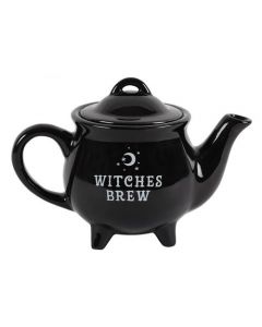 Tetera de cerámica negra Witches Brew