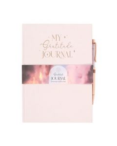 Gratitude Journal with Rose Quartz Pen