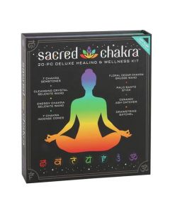 Kit de sanación y bienestar Sacred Chakra Deluxe