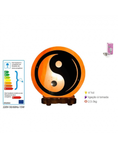 Himalaya Zoutlamp Yin Yang 3,5 - 4 kg