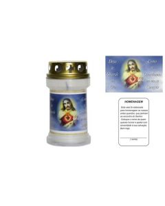 Labeled Candle God Keep You And Bless You