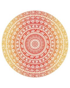 Round Cotton Tapestry 72