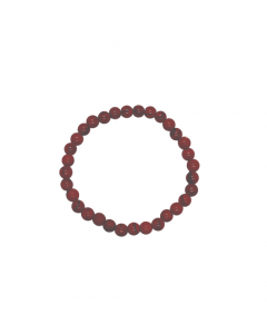 Red Jasper beaded Bracelet 6 mm