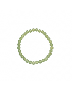 Chinese Jade beaded Bracelet 6 mm