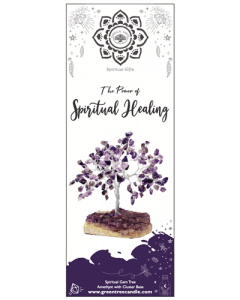 Amethyst Spiritual Healing Gem tree Small