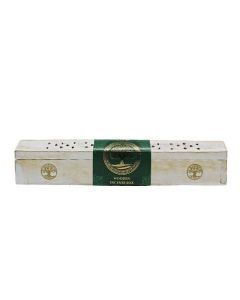 Green Tree Incense Box White Tree of Life