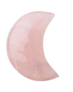 Rose Quartz Cresent moon