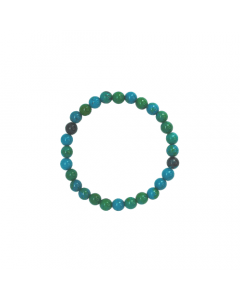 Chrysocolla beaded Bracelet 6 mm