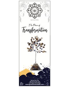 Tiger Eye Transformation Gem Tree Small