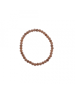 Sunstone kralen armband 4 mm