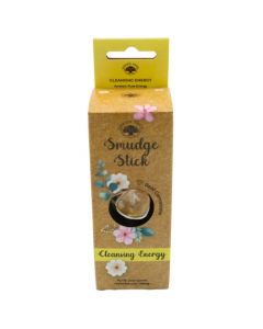 Green Tree Reinigende Energie Smudge Stick met Citrien